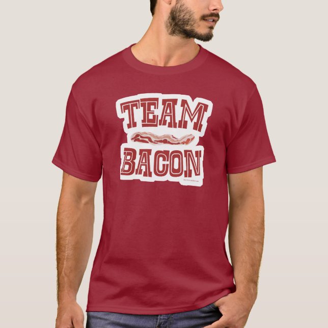 Team Bacon Tee Shirt (Framsida)