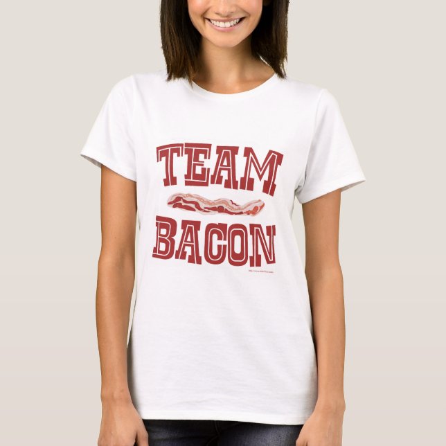 Team Bacon Tee Shirt (Framsida)