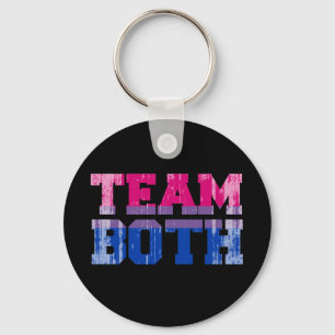 Team båda distressed.png nyckelring