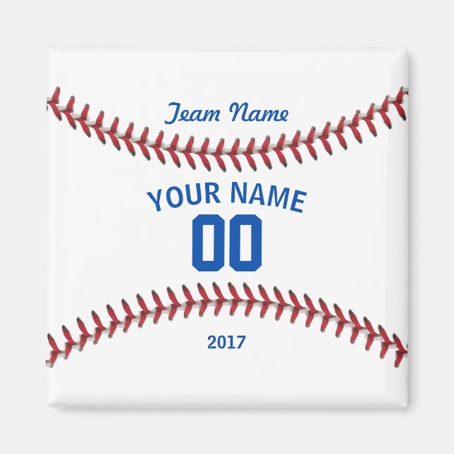 Team Baseball Sport Magnet (Framsidan)