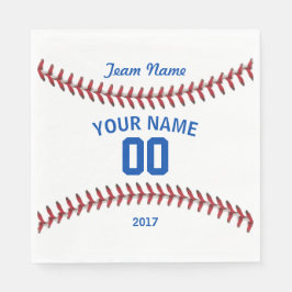 Team Baseball Sport Pappersservett