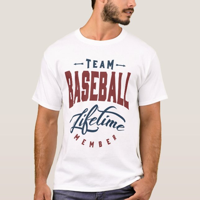 Team Baseball T Shirt (Framsida)