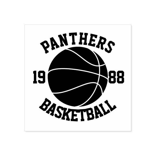 Team Basketball Stämpel (Tryck)