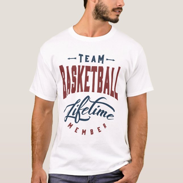 Team Basketball T Shirt (Framsida)