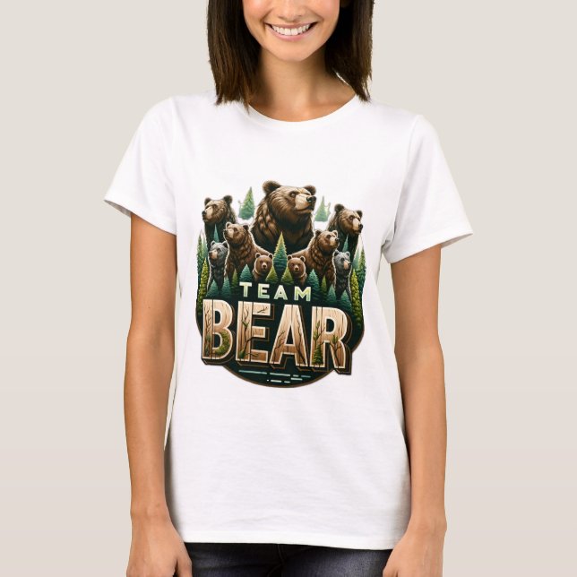 Team Bear Stil 2 T Shirt (Framsida)