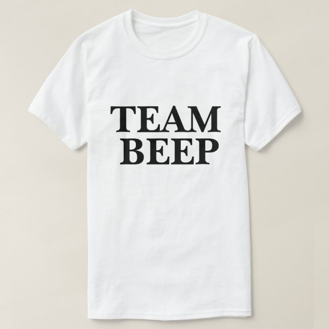 Team Beep Manar-Shirt T Shirt (Design framsida)