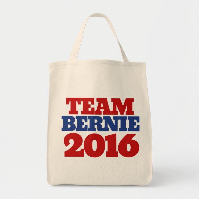Team Bernie 2016 Tygkasse (Framsidan)