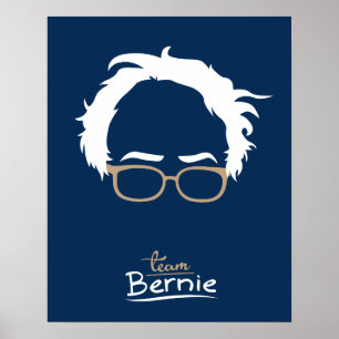 Team Bernie - Bernie Sanders för ordförande Poster