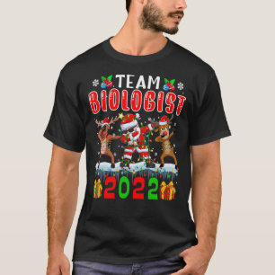 Team Biolog 2022 jul Ljus Dabbing Reind T Shirt