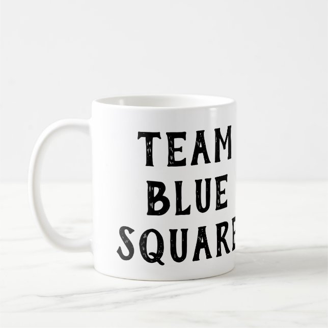 Team Blue Square Kaffemugg (Vänster)