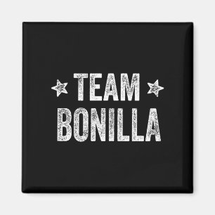 Team BONILLA - Efternamn _ Bonilla Familjemedlem Magnet