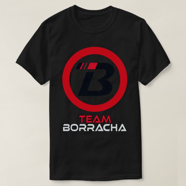 Team Borracha T Shirt (Design framsida)