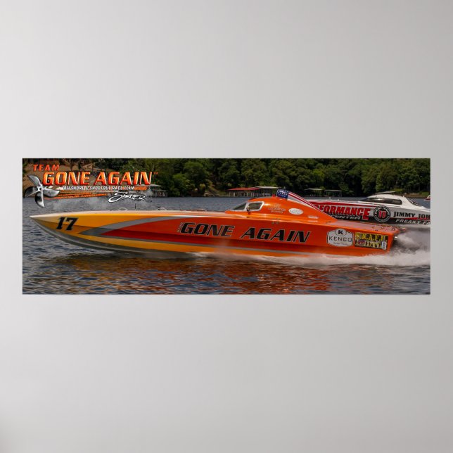 Team BORTA AGAIN 388 Skater Poster (Framsidan)