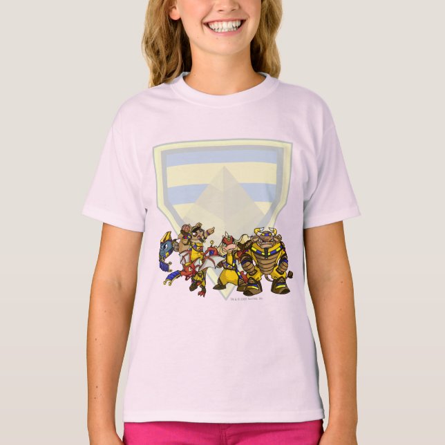 Team Borttappad Desert Group Tee (Framsida)