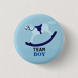 Team Boy Blue Rocking Horse Gender Reveal Knapp