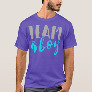 Team Boy Gender Reveal Baby Shower Merch T Shirt