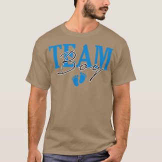 Team Boy Gender Reveal Baby Shower Rosa eller Blue T Shirt