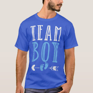 Team Boy Gender Reveal Baby Shower T Shirt