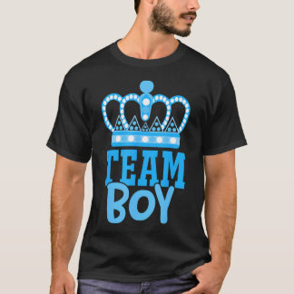 Team Boy Girl Blue Gender Reveal Party Matchi T Shirt
