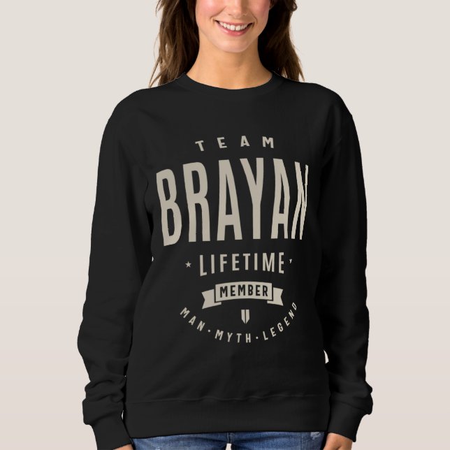 Team Brayan Lifetime Member T Shirt (Framsida)