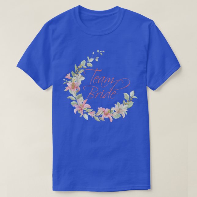 Team Bride1173 T Shirt (Design framsida)