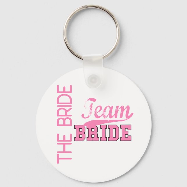 Team Bride 1 BRIDE Nyckelring (Framsida)