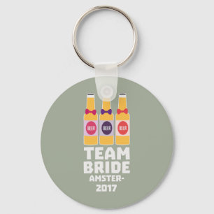 Team Bride Amsterdam 2017 Zn034 Nyckelring