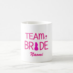 Team Bride - Anpassningsbar Bridesmaid Muggar