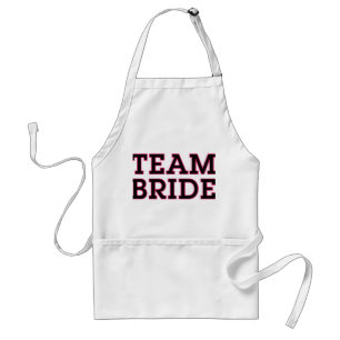 Team Bride Apron Förkläde