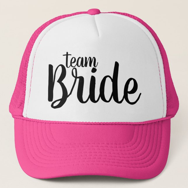 Team Bride Bachelorette Truckerkeps (Framsida)