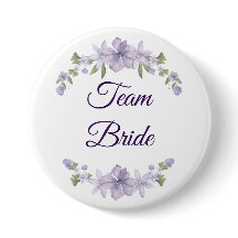 Team Bride Blommig Knapp | Bröllopsgåva