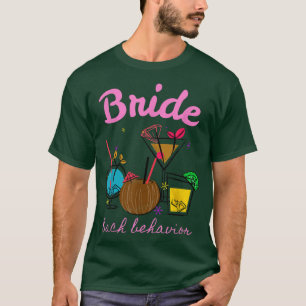 Team bride Bröllop Bridesmaid Bachelorette möhippa T Shirt