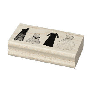 Team Bride Brudens sida Bröllop Gown Dress Stämpel