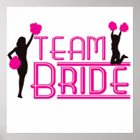 Team Bride - cheerLeaders