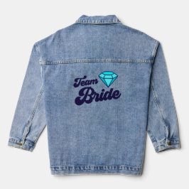 Team Bride Denim Jacka
