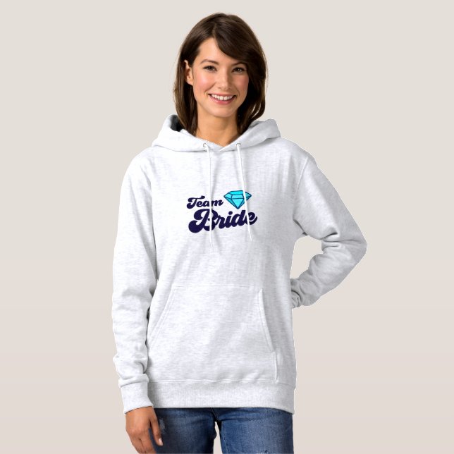 Team Bride-hoddie T Shirt (Hel framsida)