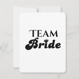 Team Bride Inbjudningar