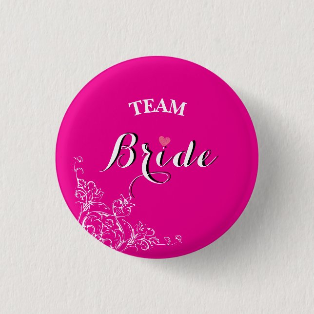 Team Bride ladkiwale badge  Button Knapp (Framsida)