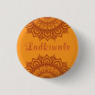 Team Bride ladkiwale märke Knapp