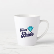 Team Bride Latte Mugg