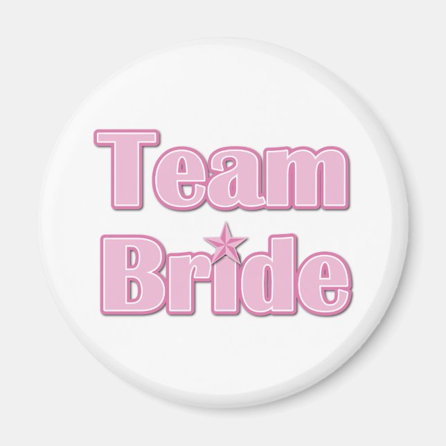 Team Bride Magnet (Framsidan)