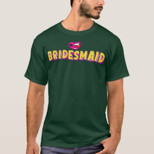 team Bride Pop Modern art 2 T Shirt