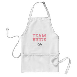 Team Bride Rosa Förkläde