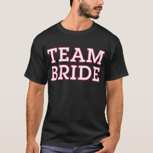 Team Bride Rosa Outline Black Tröja
