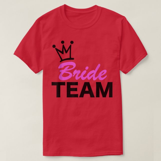 Team Bride Stag Night , Womens  Party  T Shirt (Design framsida)