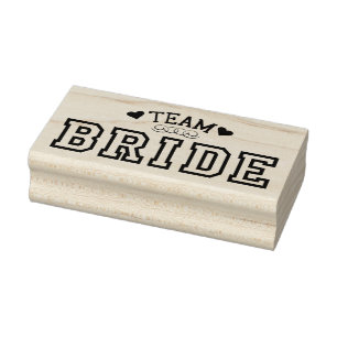 Team Bride Stämpel