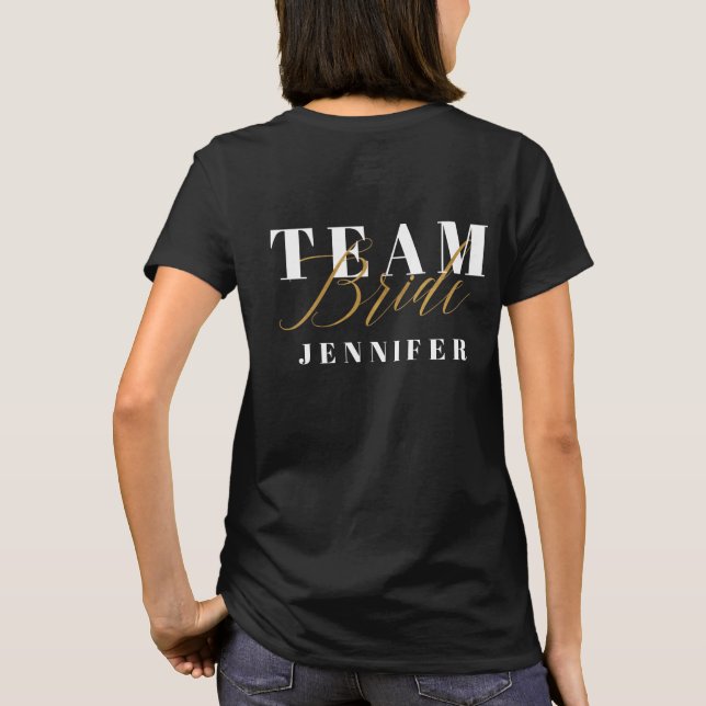 TEAM BRIDE T-SHIRT (Baksida)