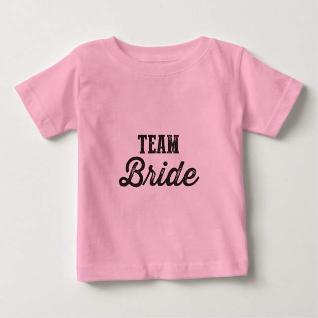Team Bride T-shirt (Framsida)