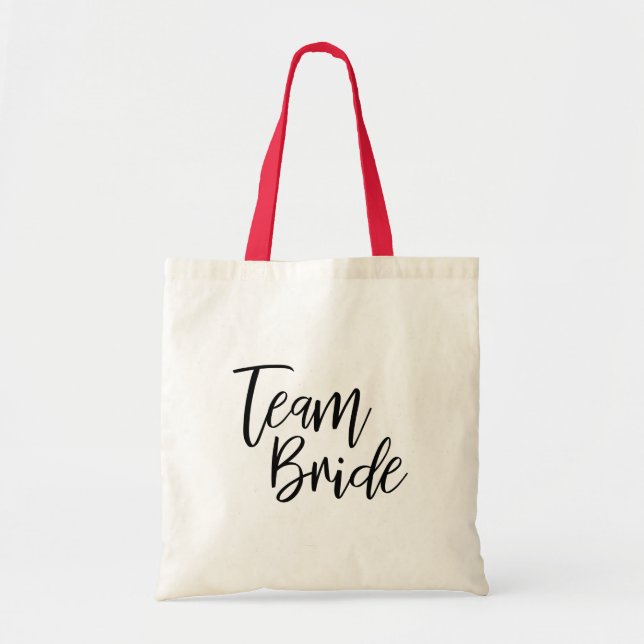 Team Bride Tragetasche JGA Tygkasse (Framsidan)