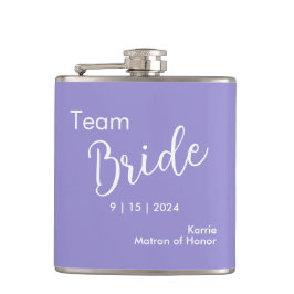 Team Bride Typography Vinyl Wrappask Fickplunta